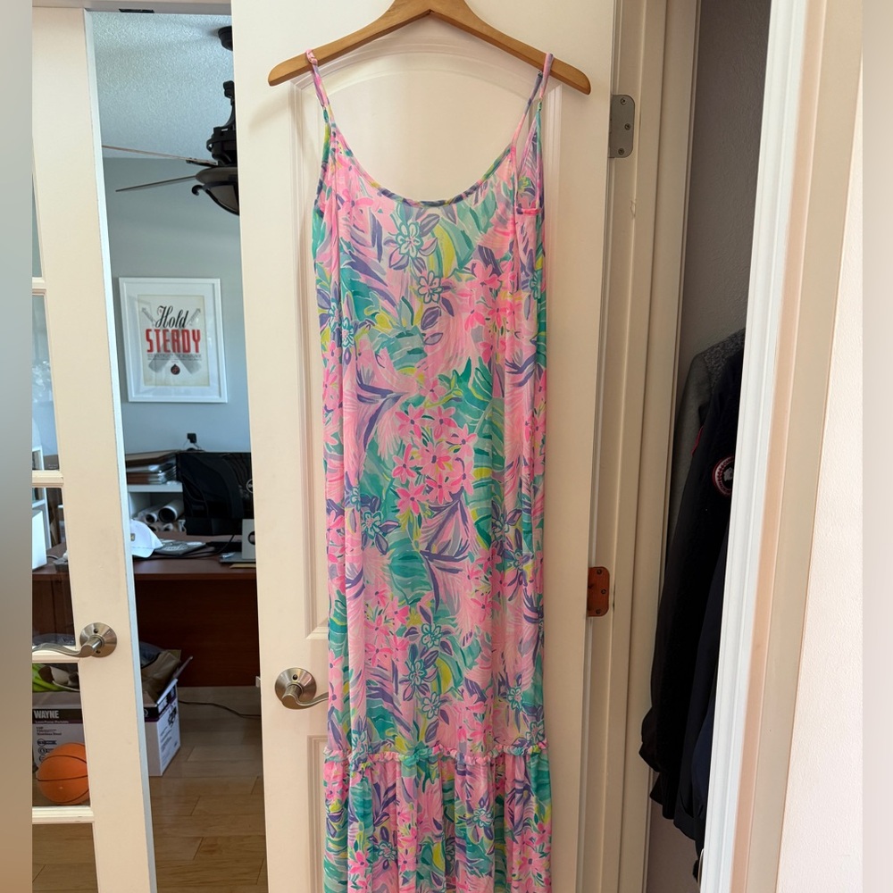 Lilly Pulitzer Floral Cover- Up - Medium